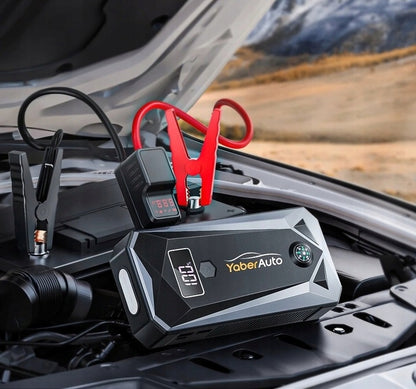YABERAUTO Jump Starter 4000A 21800mAh LED YA40