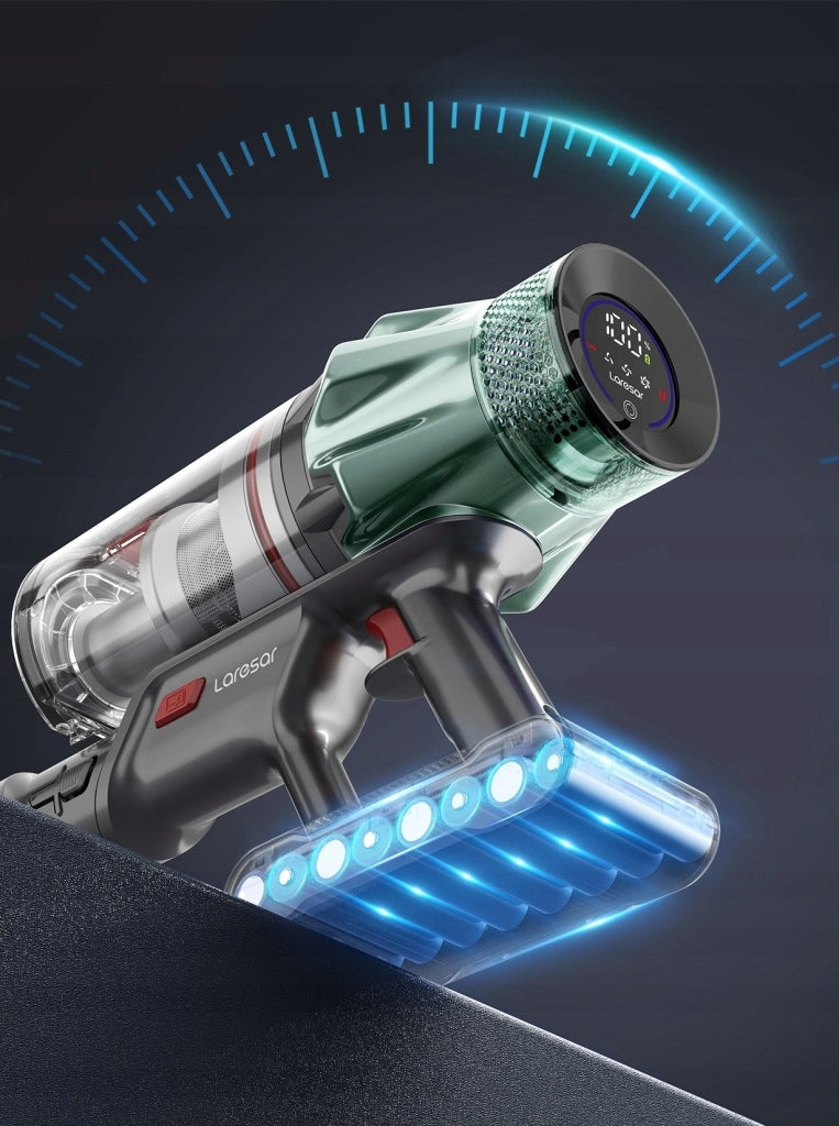 Odkurzacz pionowy Laresar V7 PRO 600W żółty/złoty