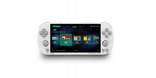 Konsola przenośnia TRIMUI Smart Pro do gier RETRO 4.96 calowy ekran Biała