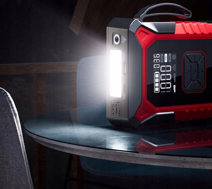 Jump Starter z kompresorem powietrza GOOLOO A3 3000A POWERBANK