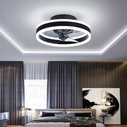 WENTYLATOR SUFITOWY LED 60W 50CM 4800lm z pilotem i aplikacją.